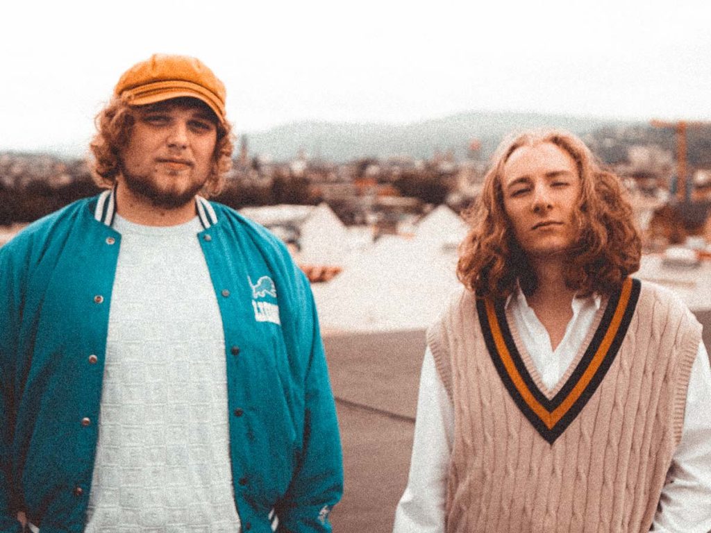 Mael und Jonas in Bernkastel-Kues auf der Sommerbühne