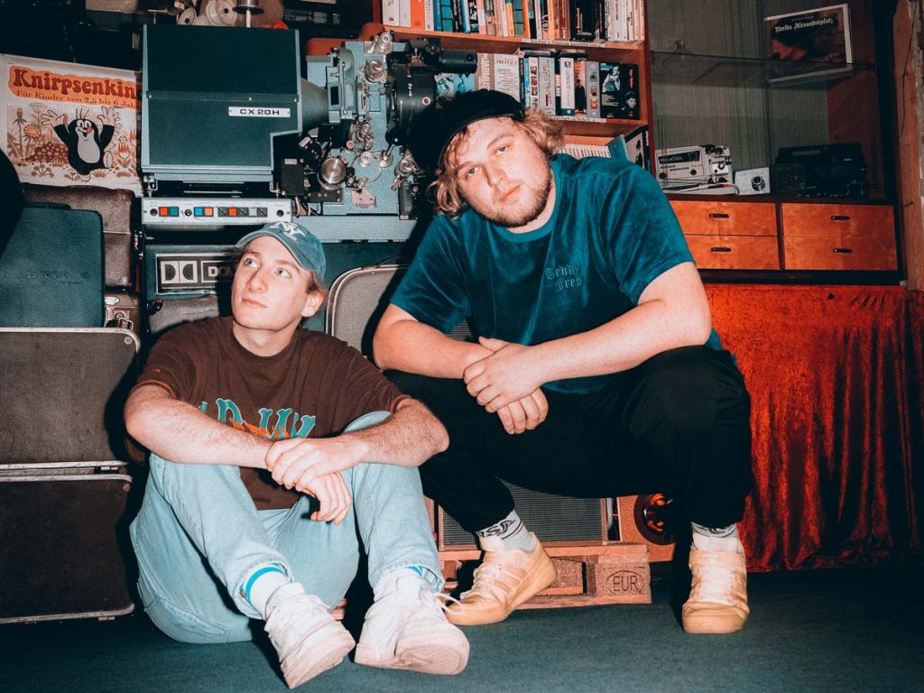 Mael und Jonas in Bernkastel-Kues auf der Sommerbühne